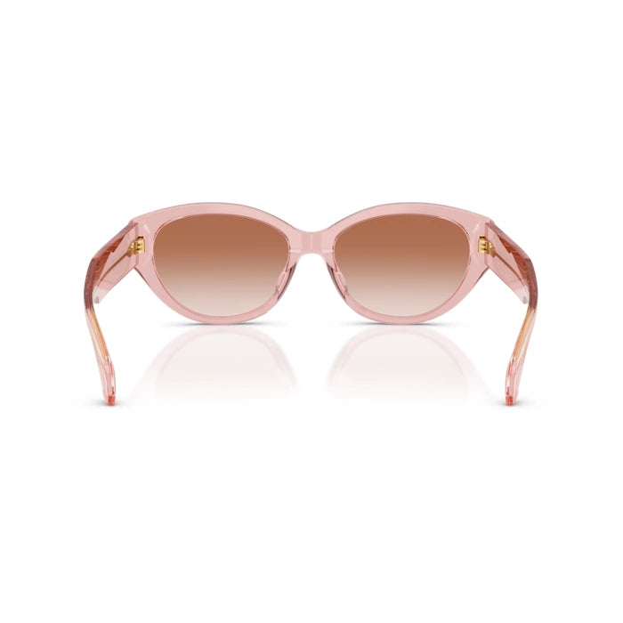 Versace 0VE4495D 543413 - Peach Transparent Woman Sunglasses 3