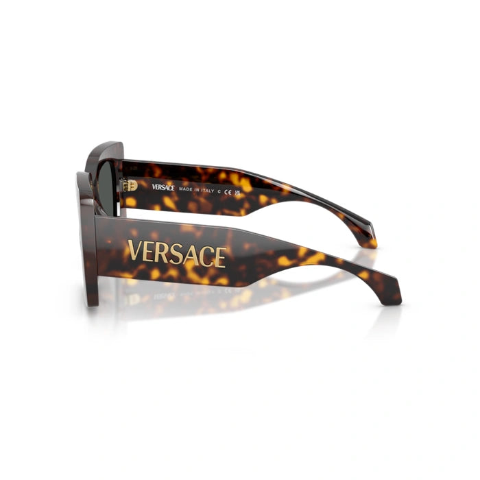 Versace 0VE4496U 108/87 - Havana Woman Sunglasses 2