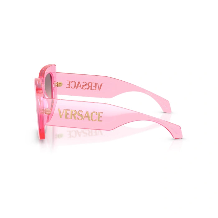 Versace 0VE4496U 53705M - Transparent Pink Woman Sunglasses 2