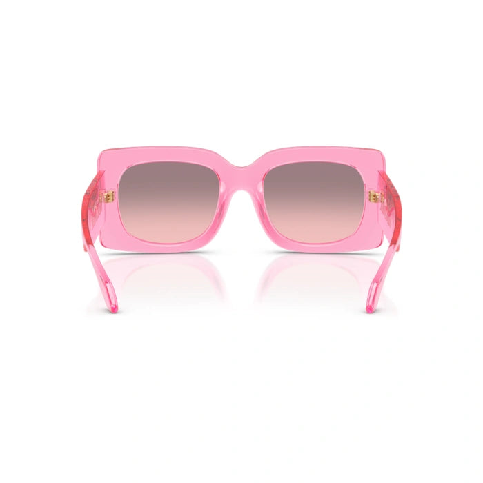 Versace 0VE4496U 53705M - Transparent Pink Woman Sunglasses 3