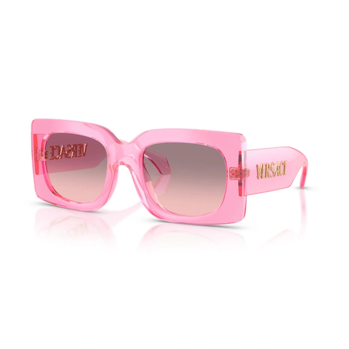 Versace 0VE4496U 53705M - Transparent Pink Woman Sunglasses 7