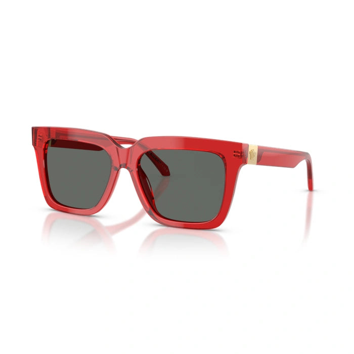 Versace 0VE4498 528087 - Transparent Red Woman Sunglasses 4