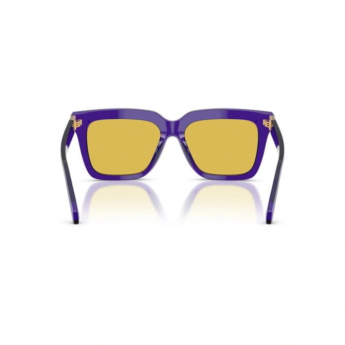 Versace 0VE4498F 554585 - Transparent Dark Violet Woman Sunglasses 3