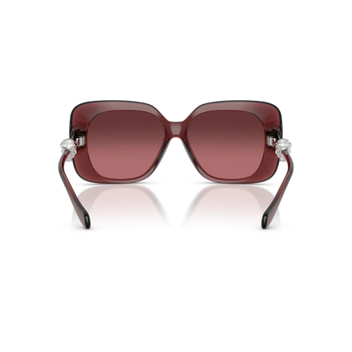 Versace 0VE4499U 55397E - Transparent Red Woman Sunglasses 3