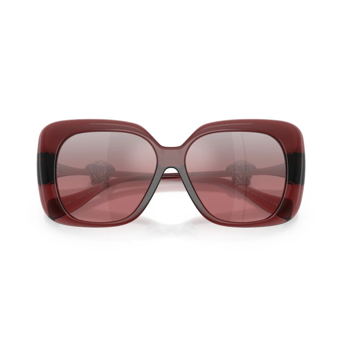 Versace 0VE4499U 55397E - Transparent Red Woman Sunglasses 5