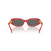 Versace 0VE4501F 554287 - Full Red Woman Sunglasses 3