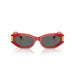 Versace 0VE4501F 554287 - Full Red Woman Sunglasses 4