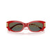 Versace 0VE4501F 554287 - Full Red Woman Sunglasses 5