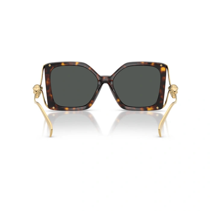 Versace 0VE4502U 108/87 - Havana Woman Sunglasses 3