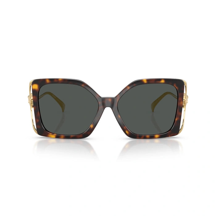 Versace 0VE4502U 108/87 - Havana Woman Sunglasses 4