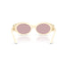 Versace 0VE4503U 55331T - Milk Woman Sunglasses 3