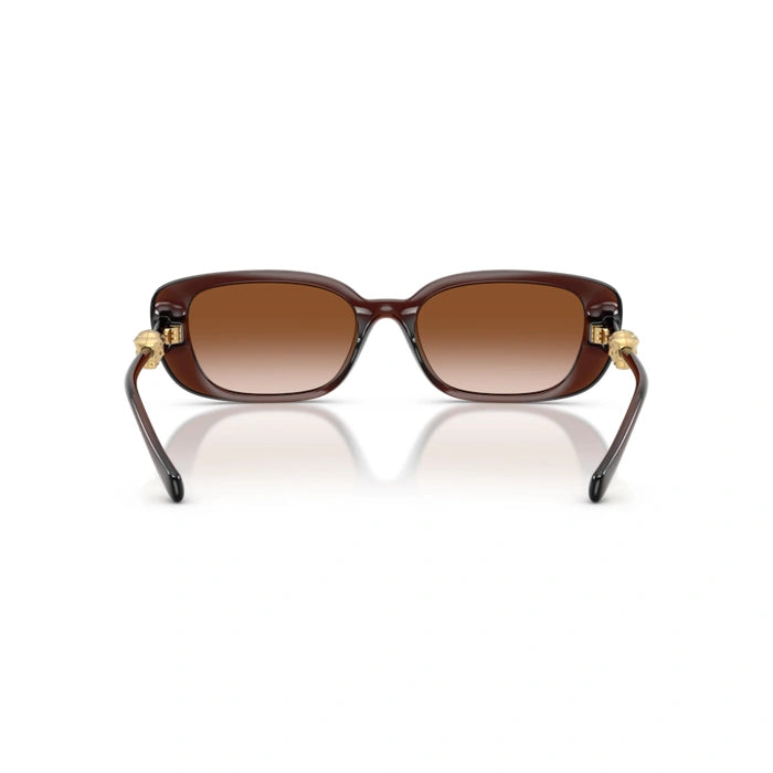 Versace 0VE4504D 533213 - Transparent Brown Woman Sunglasses 3