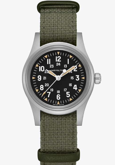 Hamilton Khaki Field Mechanical 250 Anniversary Black 36mm Dial Men's Watch H89399930