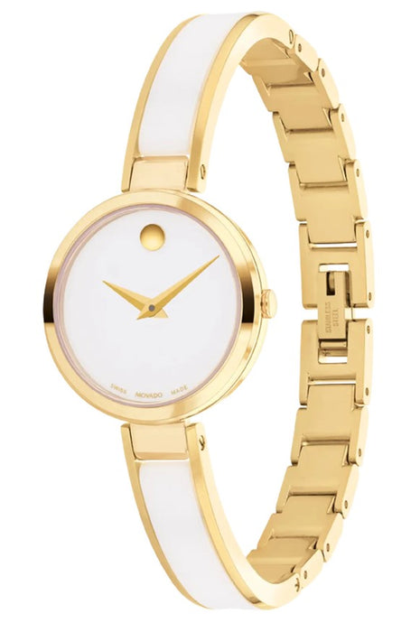 Movado Moda White Museum Dial Women's Watch 0607715