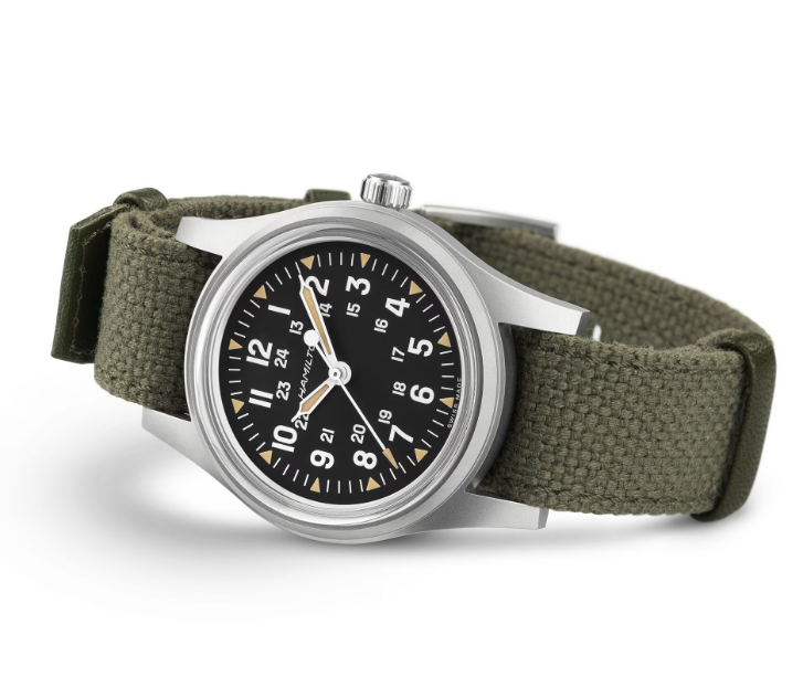 Hamilton Khaki Field Mechanical 250 Anniversary Black 36mm Dial Men's Watch H89399930
