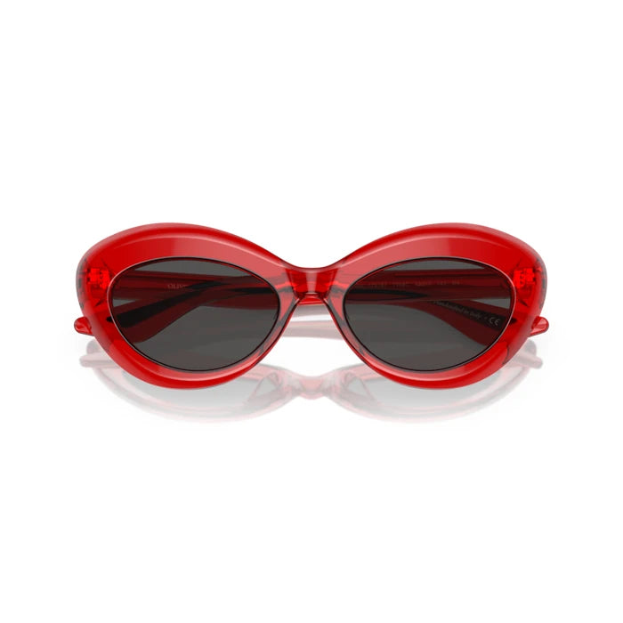 Oliver Peoples 0OV5523SU Translucent red sunglasses for Woman 1