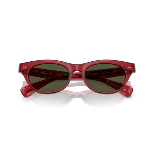 Oliver Peoples 0OV5541SU Translucent red sunglasses for Woman 1