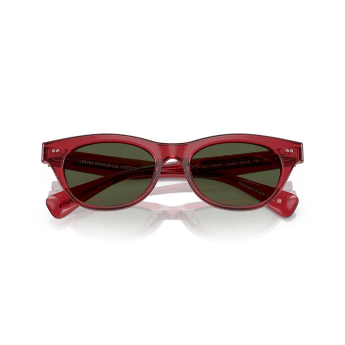 Oliver Peoples 0OV5541SU Translucent red sunglasses for Woman 1