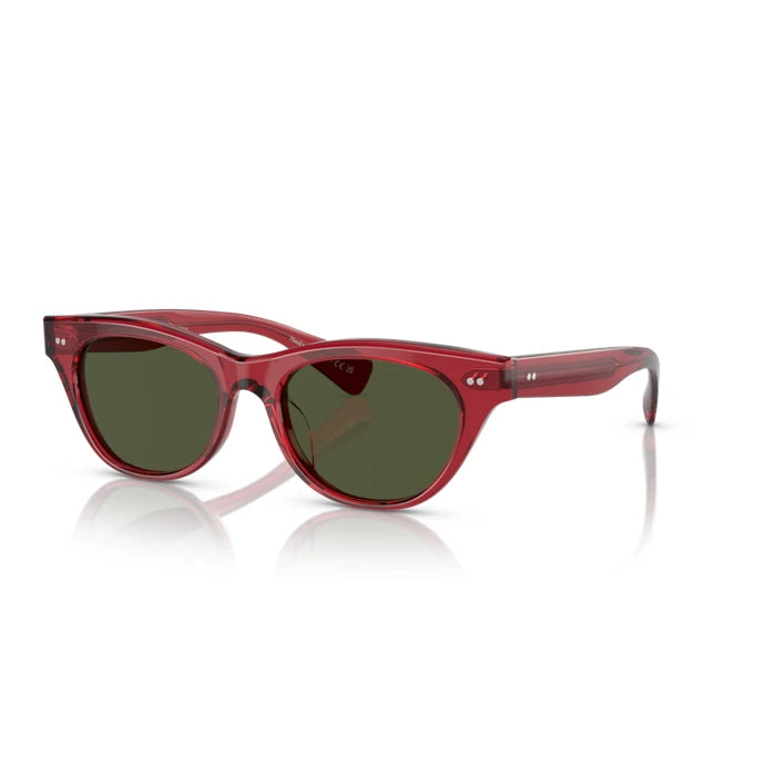 Oliver Peoples 0OV5541SU Translucent red sunglasses for Woman 2