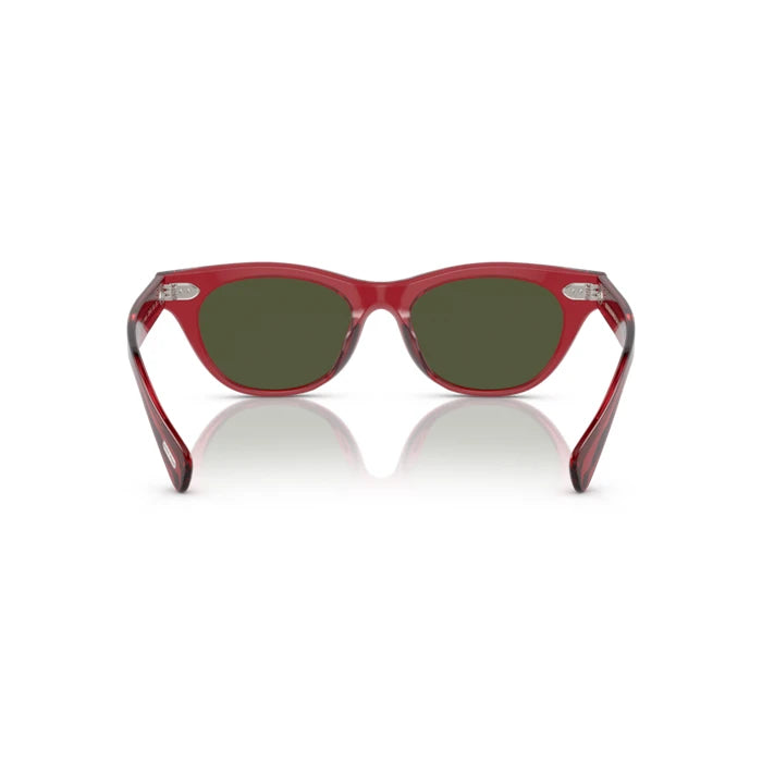Oliver Peoples 0OV5541SU Translucent red sunglasses for Woman 4