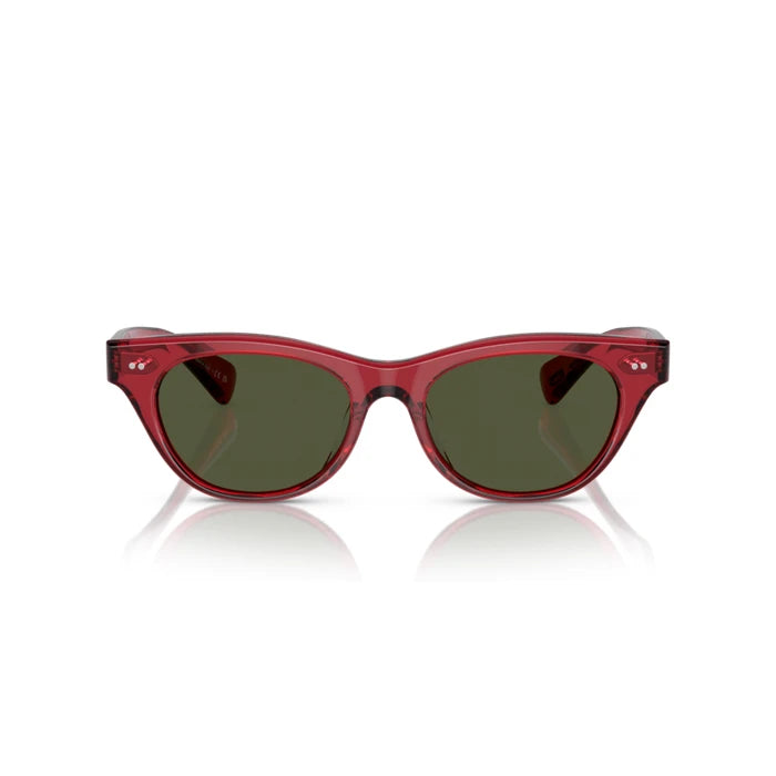 Oliver Peoples 0OV5541SU Translucent red sunglasses for Woman 6