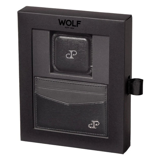 Wolf Black Philipp Measuring Tape & Card Case Gift Set 190220_1
