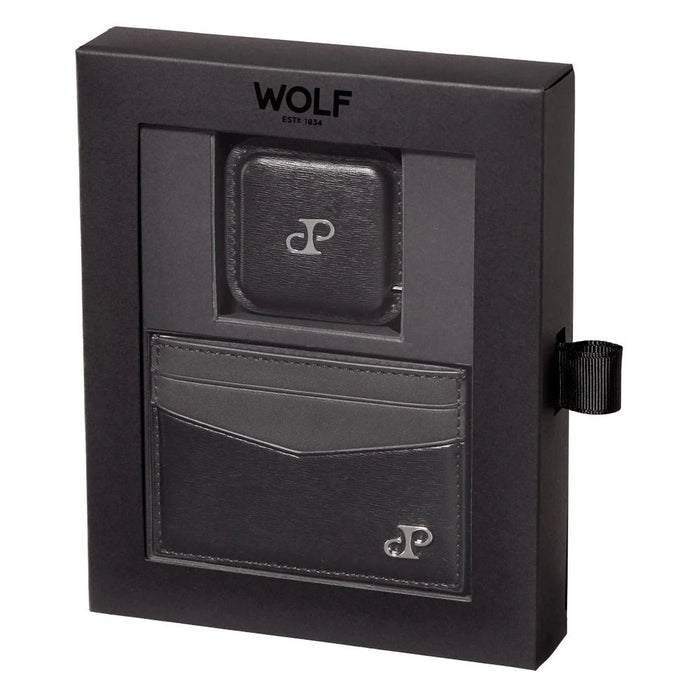 Wolf Black Philipp Measuring Tape & Card Case Gift Set 190220_1
