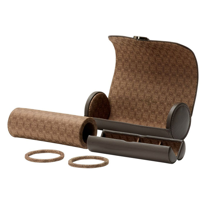 Wolf Earth Triple Watch Roll Coffee 190606_5