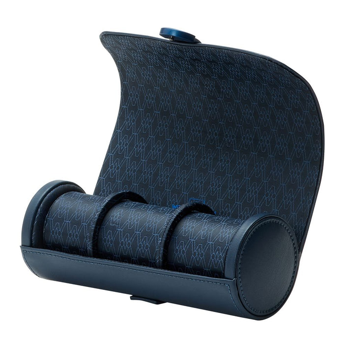 Wolf Earth Triple Watch Roll Midnight Blue 190617_3