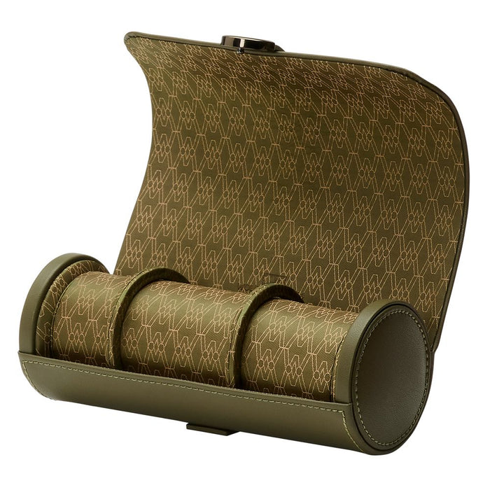 Wolf Earth Triple Watch Roll Olive 190641_3