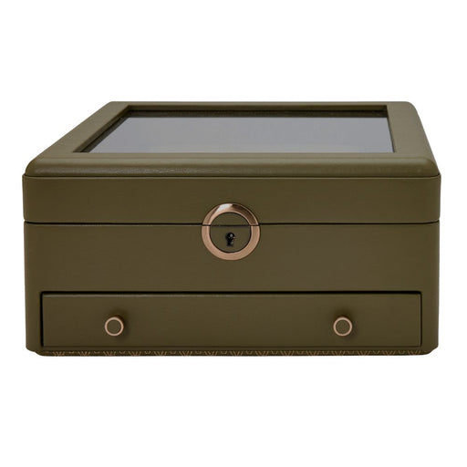 Wolf Earth Watch Stand Box Olive 190741_1