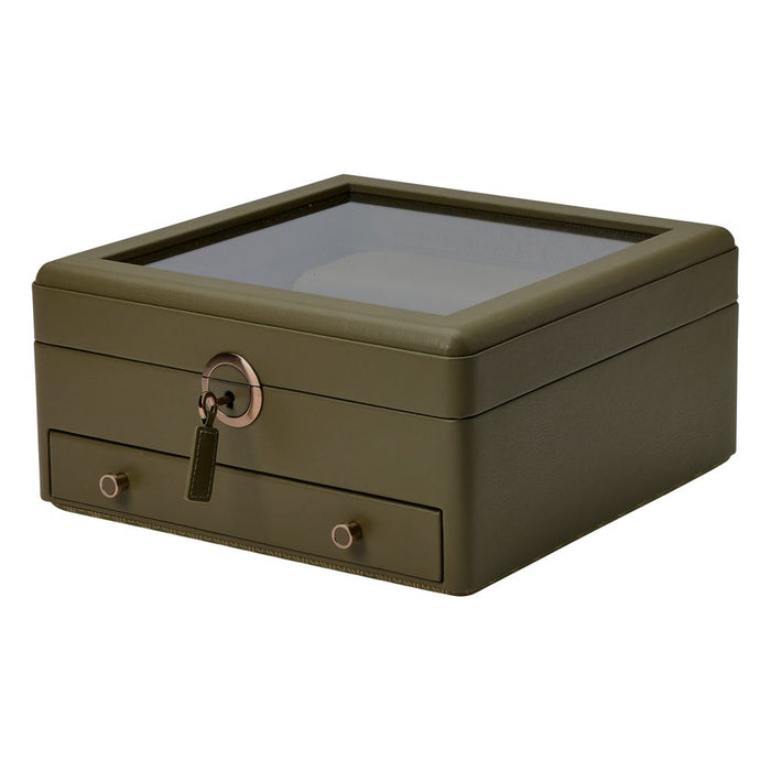 Wolf Earth Watch Stand Box Olive 190741_2