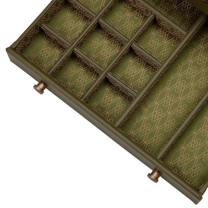 Wolf Earth Watch Stand Box Olive 190741_6