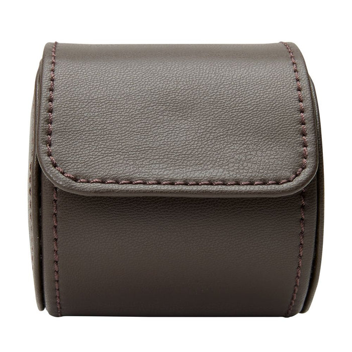 Wolf Earth Single Watch Roll Coffee 190806_1