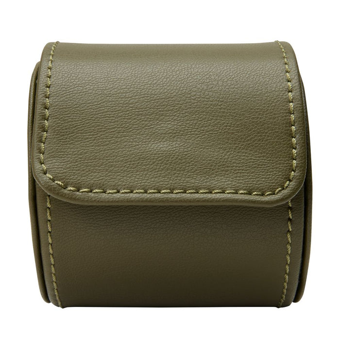Wolf Earth Single Watch Roll Olive 190841_1