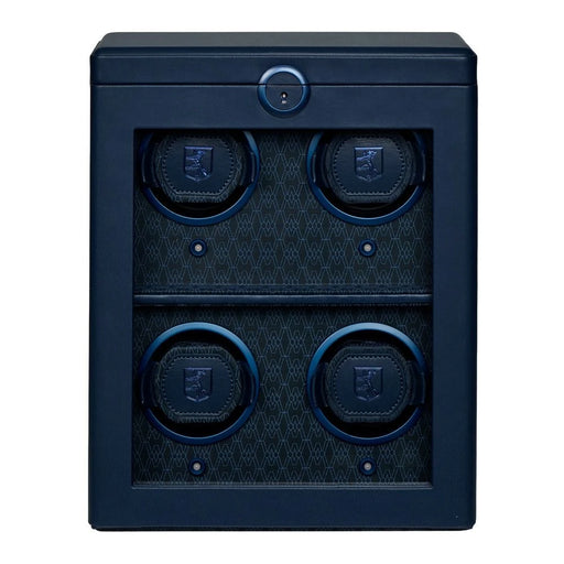 Wolf Midnight Blue Earth 4 Piece Watch Winder 191417_1
