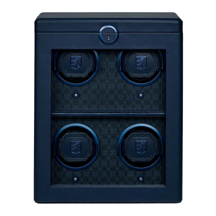 Wolf Midnight Blue Earth 4 Piece Watch Winder 191417_1