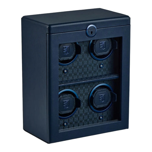 Wolf Midnight Blue Earth 4 Piece Watch Winder 191417_2