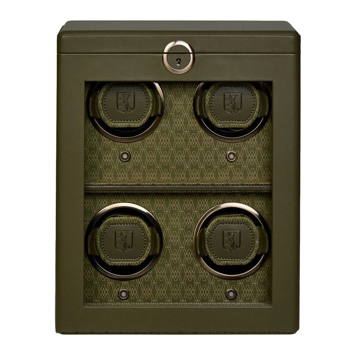 Wolf Olive Earth 4 Piece Watch Winder 191441_1