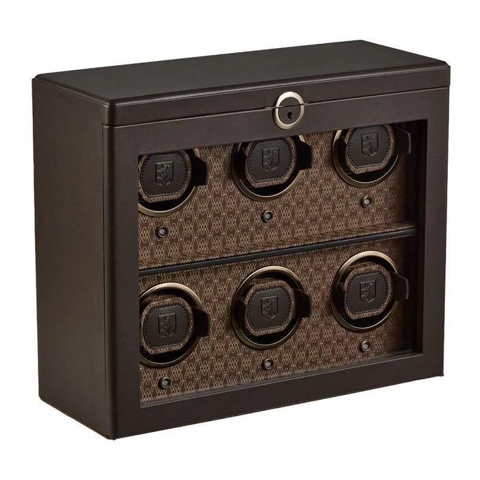 Wolf Coffee Earth 6 Piece Watch Winder 191606_2