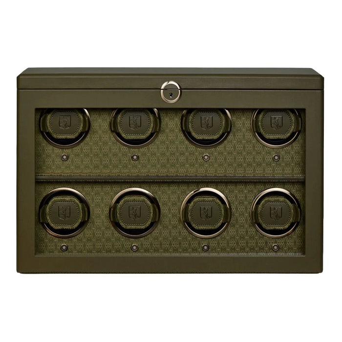 Wolf Olive Earth 8 Piece Watch Winder 191841_1