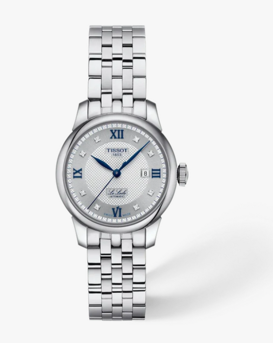 Tissot Le Locle Automatic Silver Dial Stainless steel Women's Watch T0062071103601