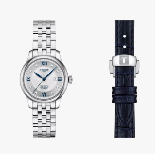 Tissot Le Locle Automatic Silver Dial Stainless steel Women's Watch T0062071103601