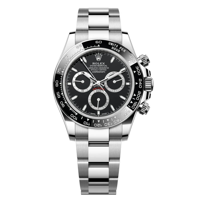 Rolex Cosmograph Daytona 40mm Ceramic Bezel Black Dial New 2025- 126500LN