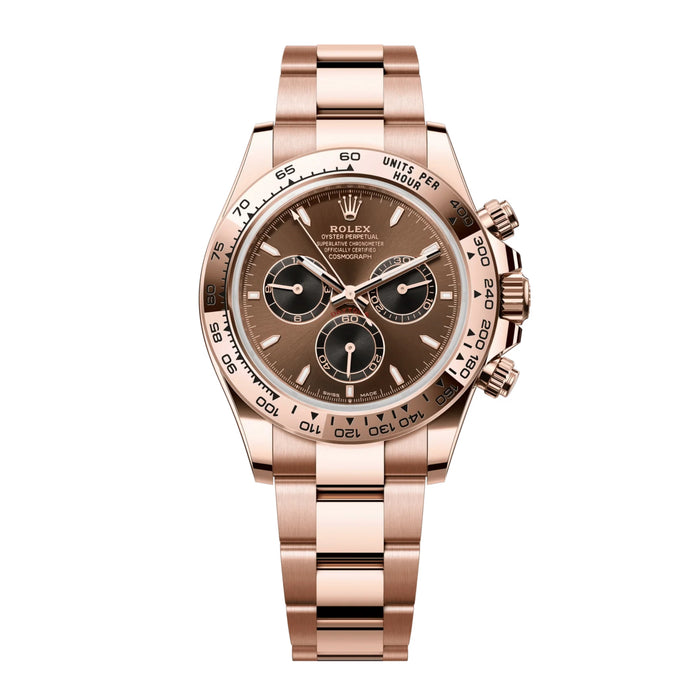 Rolex Cosmograph Daytona 40mm Everose Gold Chocolate Dial New 2025 - 126505