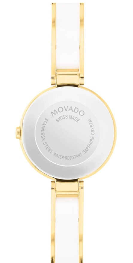 Movado Moda White Museum Dial Women's Watch 0607715