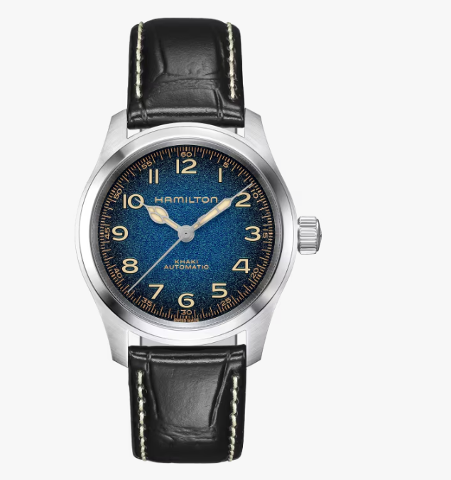 Hamilton Murph Watch Khaki Field 38mm Blue Dial H70405740