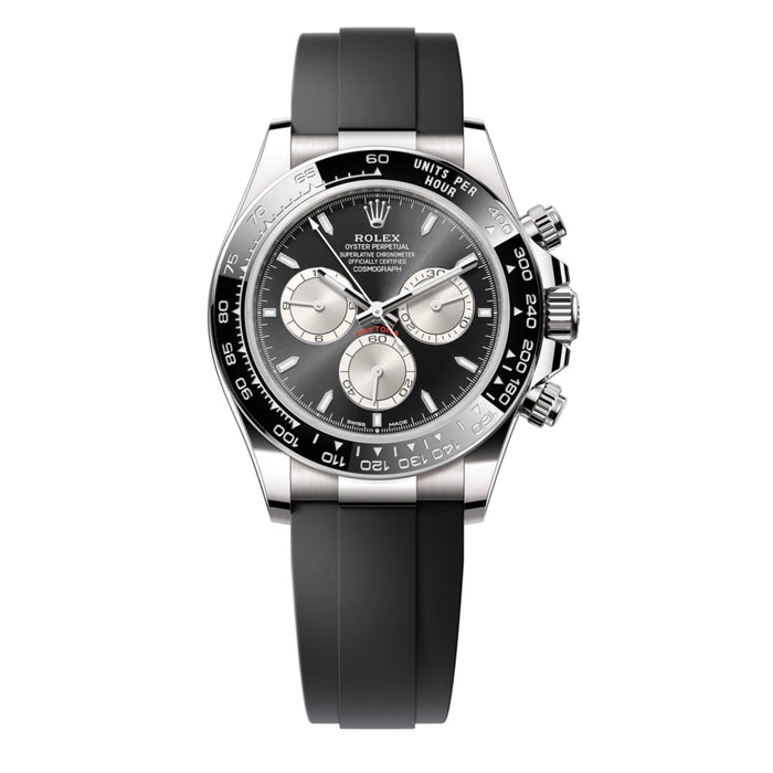 Rolex Cosmograph Daytona 40mm White Gold Black "Baby Le Mans" Dial Oysterflex New 2025 - 126519LN