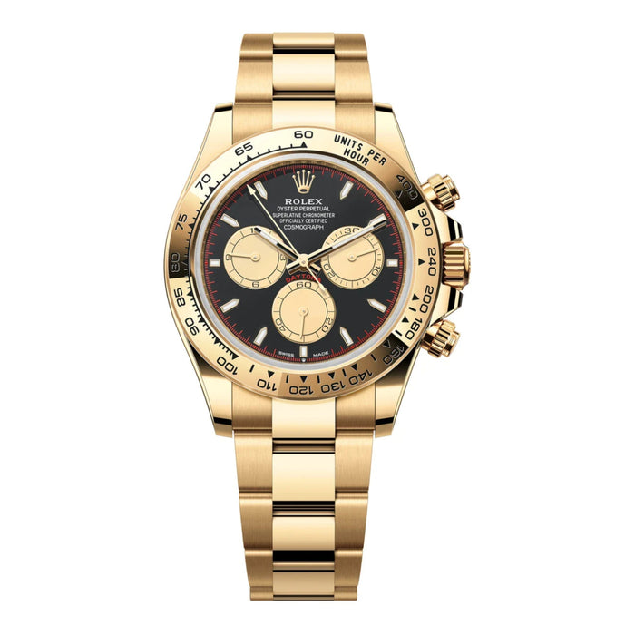 Rolex Cosmograph Daytona 40mm Yellow Gold "Paul Newman" Black Dial New 2025 - 126508