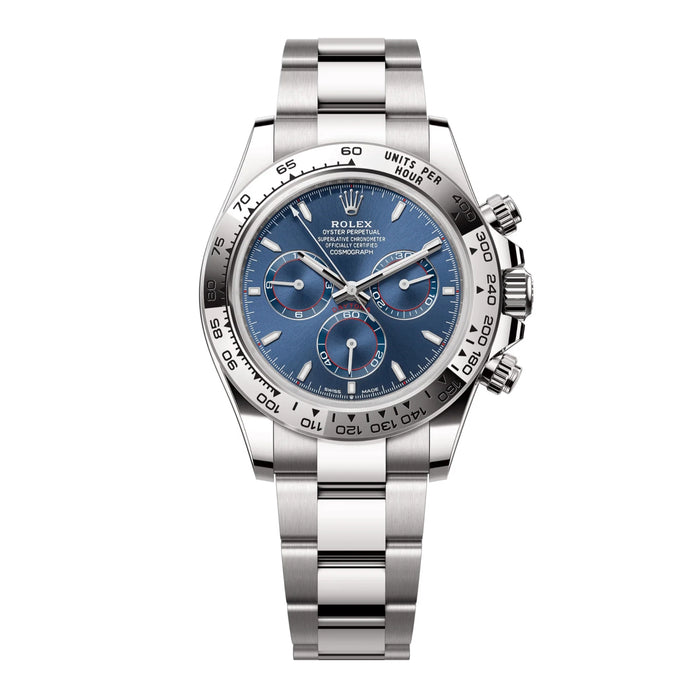 Rolex Cosmograph Daytona 40mm White Gold Blue Dial New 2025 - 126509